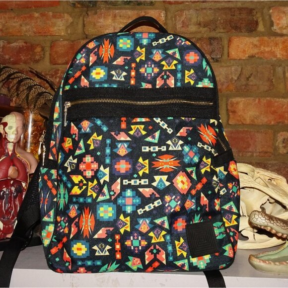 LuLaRoe Aztec Backpack Southwest style Western boho hippie - Picture 7 of 10